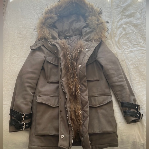 🧥 THE KOOPLES 🧥 WOMENS PARKA - Picture 2 of 7